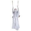 Lucktree 6.6 FT Halloween Animated Swing Ghost with Light up Eyes
