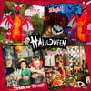 Lucktree 8 FT Halloween Inflatable Fire Dragon, Blow-up Red Dragon