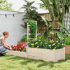Lucktree Wooden Raised Garden Bed