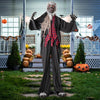 Lucktree 8.2 Ft Halloween Animatronics, Sound-Activated Werewolf with Light-up Eyes & Scary Sounds