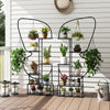 Lucktree 2 Pack 6-Tier Butterfly-Shaped Plant Stand Indoor
