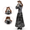Lucktree 4 FT Halloween Animatronic Standing Skeleton Girl with Pop Up Head