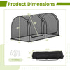 Lucktree 98” x 48” x 48” Tunnel Crop Cage