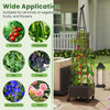 Lucktree Raised Garden Bed with Wheels & Tomato Cage