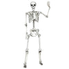 Lucktree Halloween Life Size Full Body Skeleton, 5.4Ft Festival Skeleton Prop Decoration