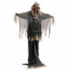 Lucktree 7.3 FT Animated Halloween Standing Skeleton Scarecrow Decoration