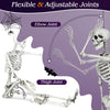 Lucktree 5.4 FT Halloween Life Size Skeleton