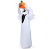 Lucktree Halloween Decorations, Halloween Inflatable Ghost With Led Lights