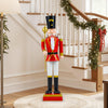 Lucktree 32.5 Inch Christmas Nutcracker with High Hat and Beautiful Scepter