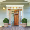 19 Inch Topiary Ball 2 pcs Sun Protective Faux Boxwood Greenery Balls