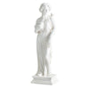 Lucktree 31.5" Greek Goddess Statue with Bird