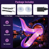 Lucktree 6.5 Ft Halloween Inflatable Tentacles, Blow up Octopus Legs