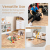 Lucktree 12 Tiles Exercise Foam Mats with Border, 48 SQ FT EVA Interlocking Flooring Mats for Exercise Equipment