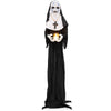 Lucktree 5.3 FT Animated Nun Halloween Decoration